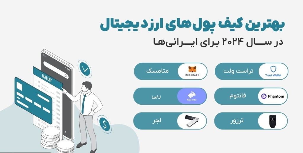 بهترین کیف پول های ارز دیجیتال